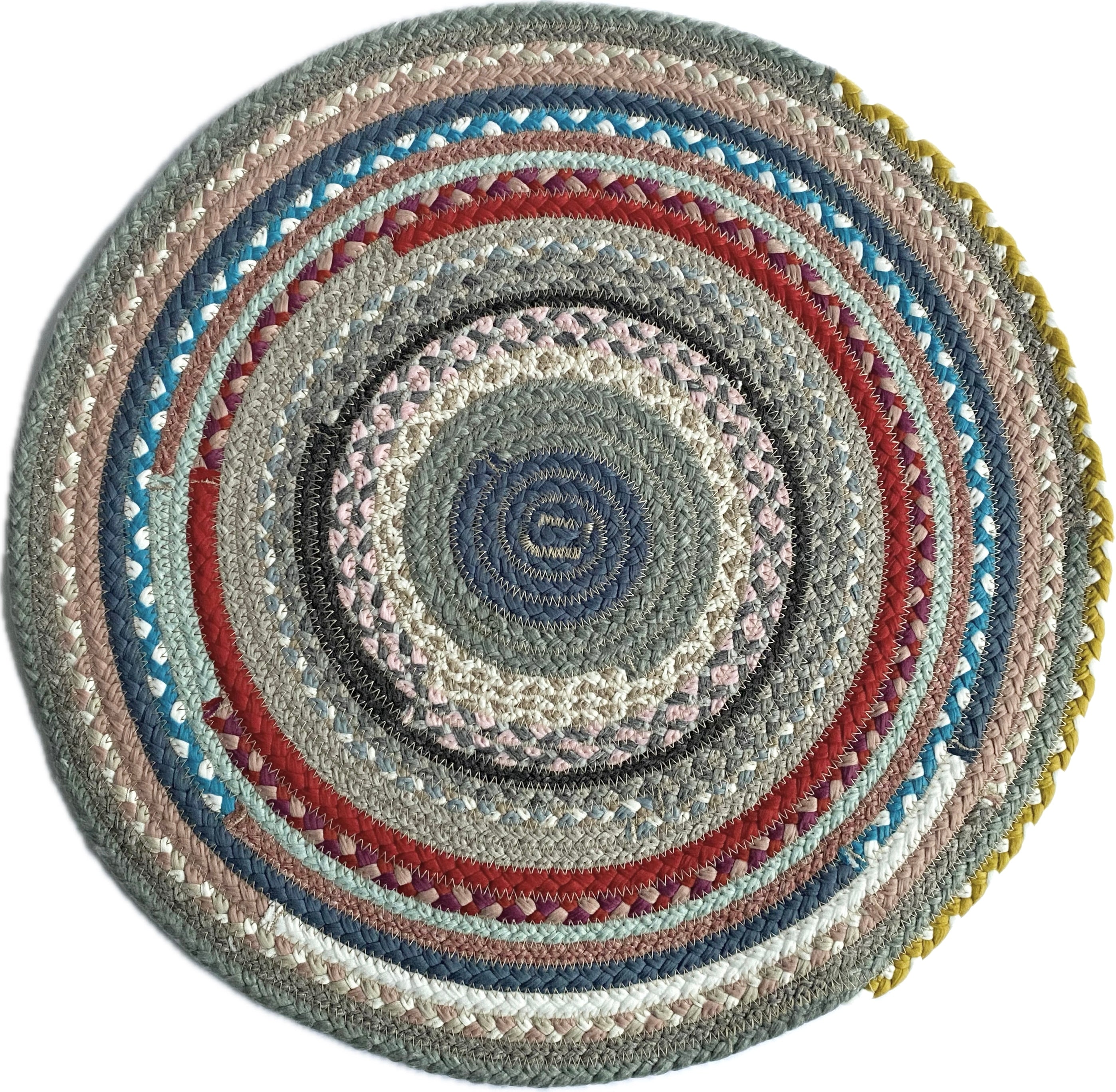 Unikat Patchwork-Tischset upgecycelt