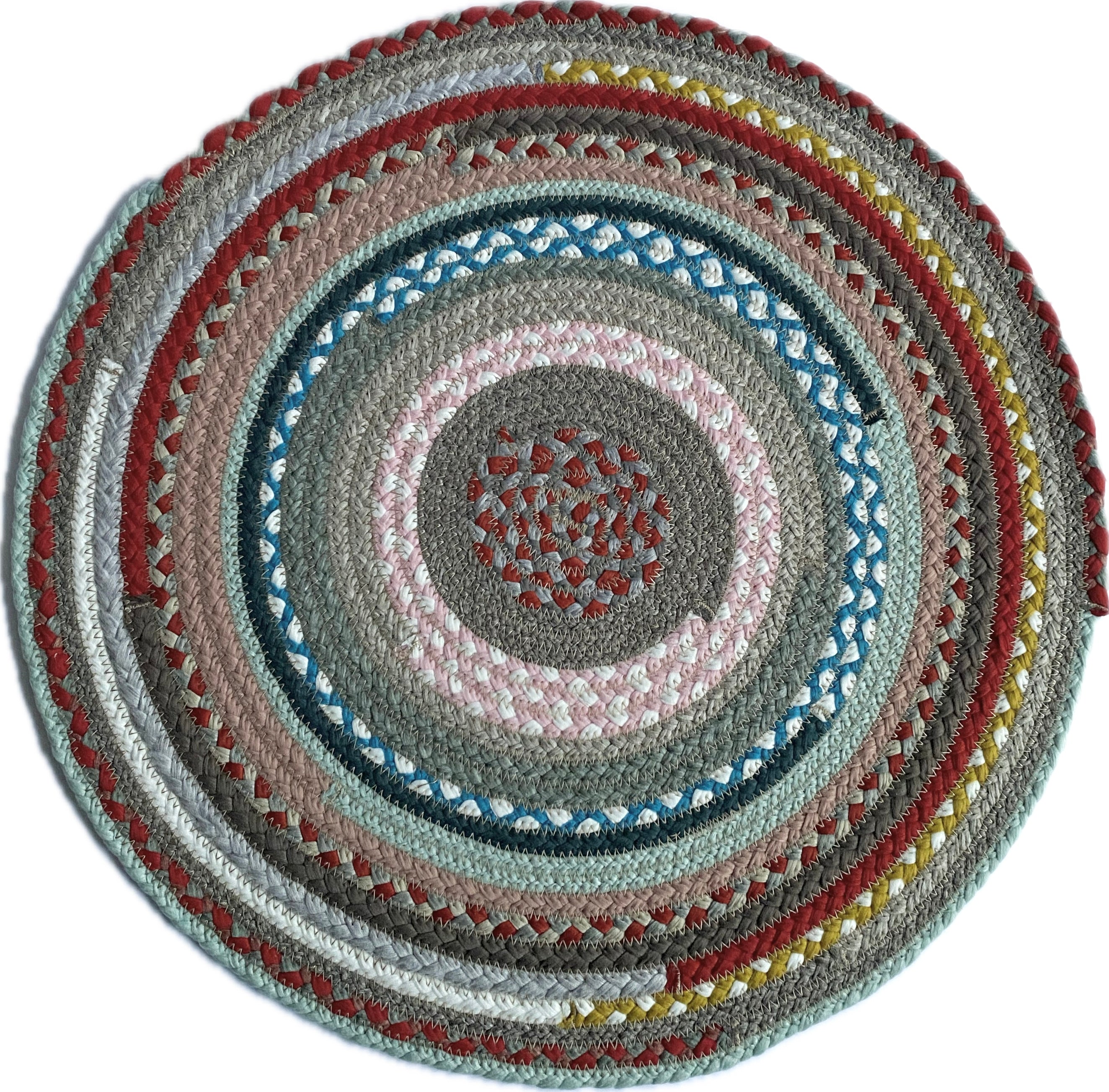 Unikat Patchwork-Tischset upgecycelt