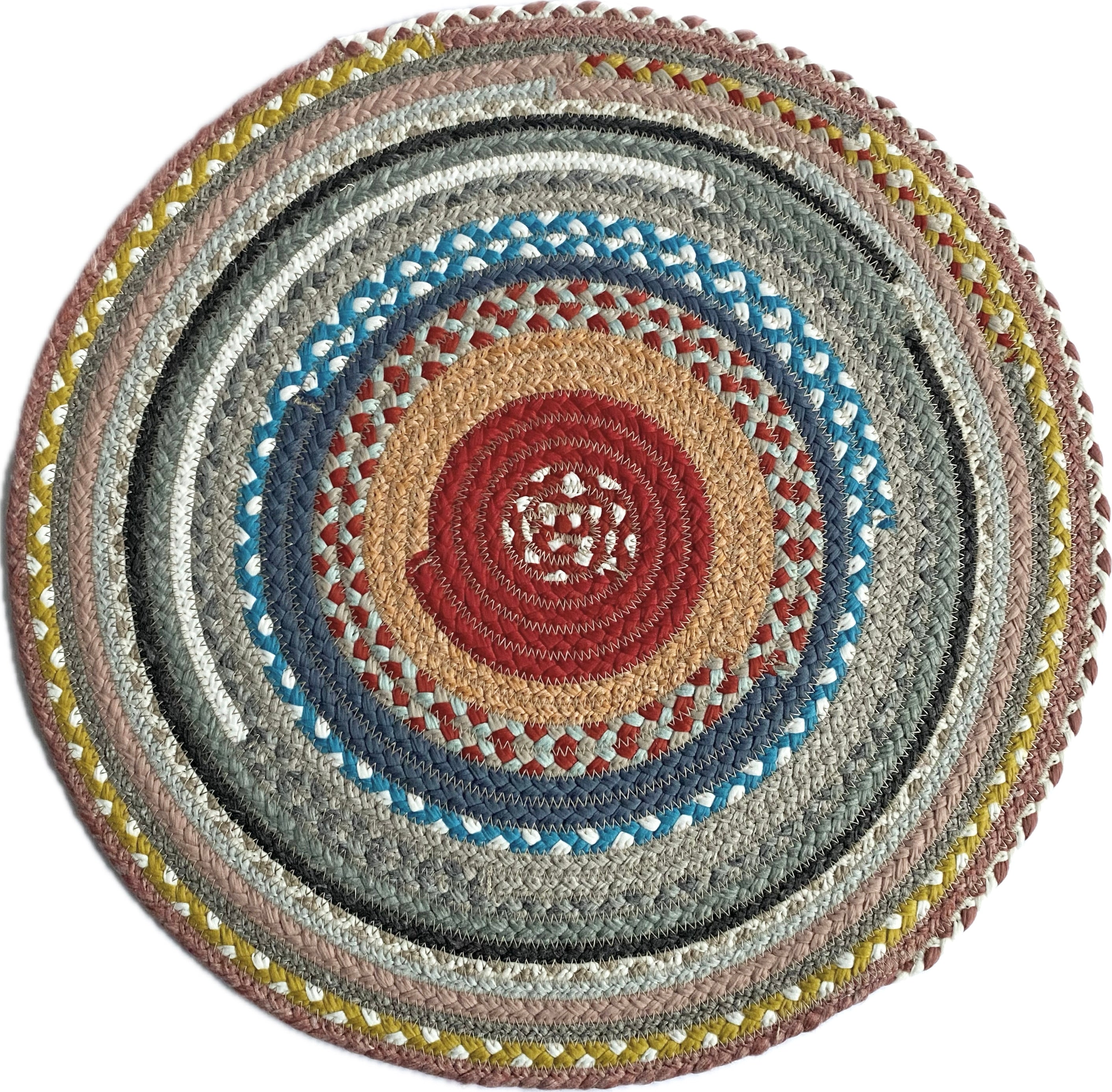 Unikat Patchwork-Tischset upgecycelt