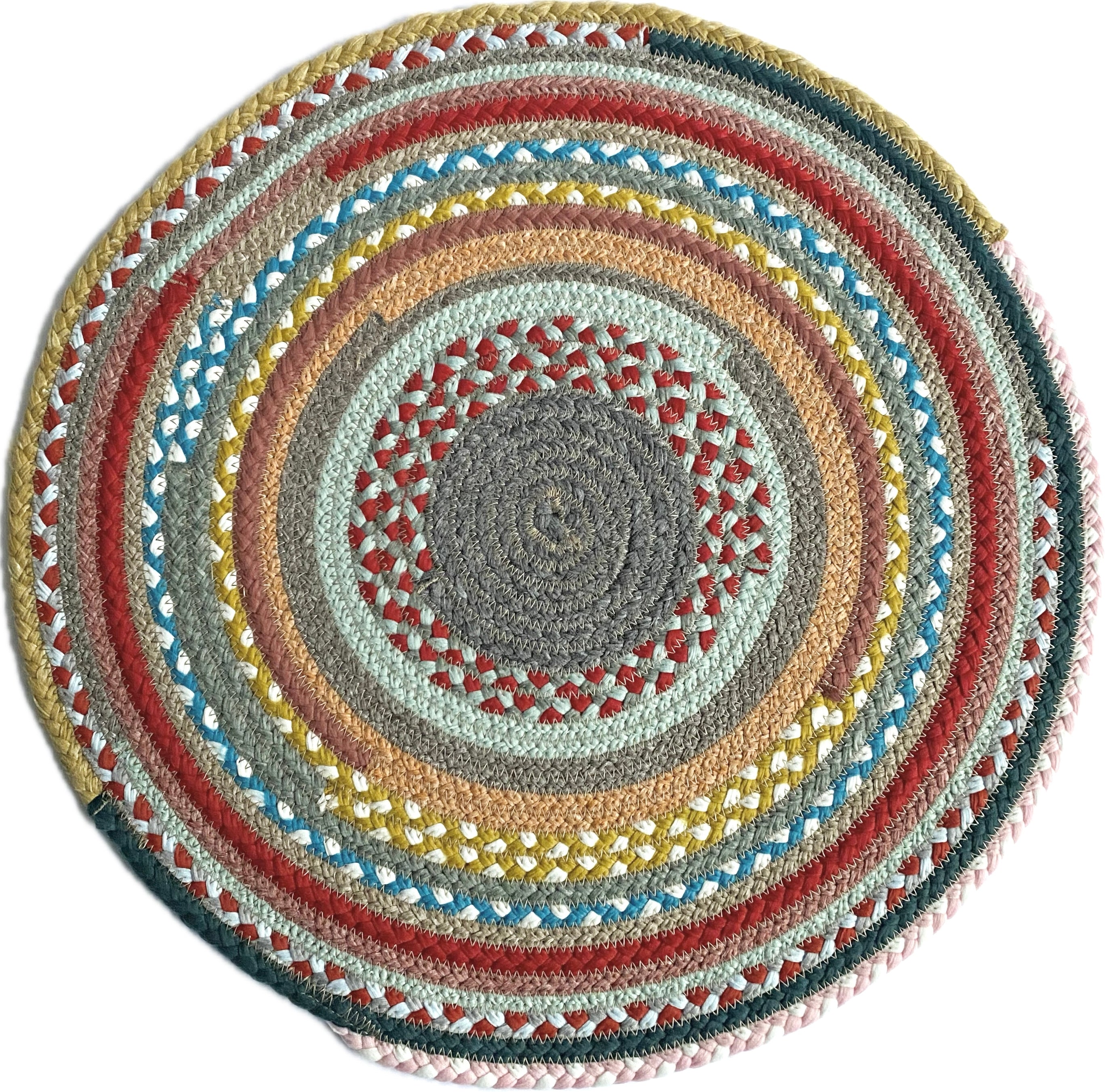 Unikat Patchwork-Tischset upgecycelt