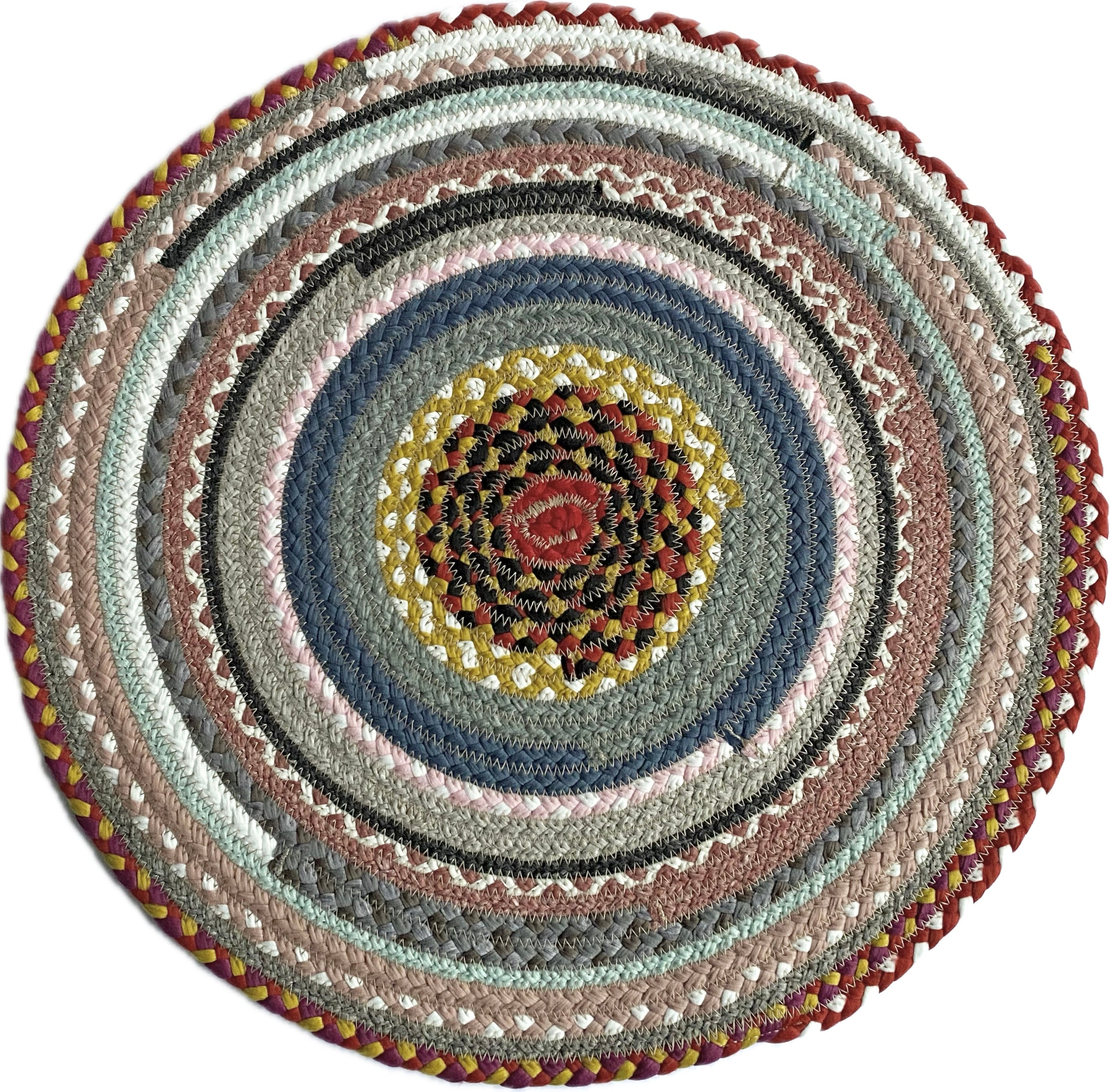 Unikat Patchwork-Tischset upgecycelt