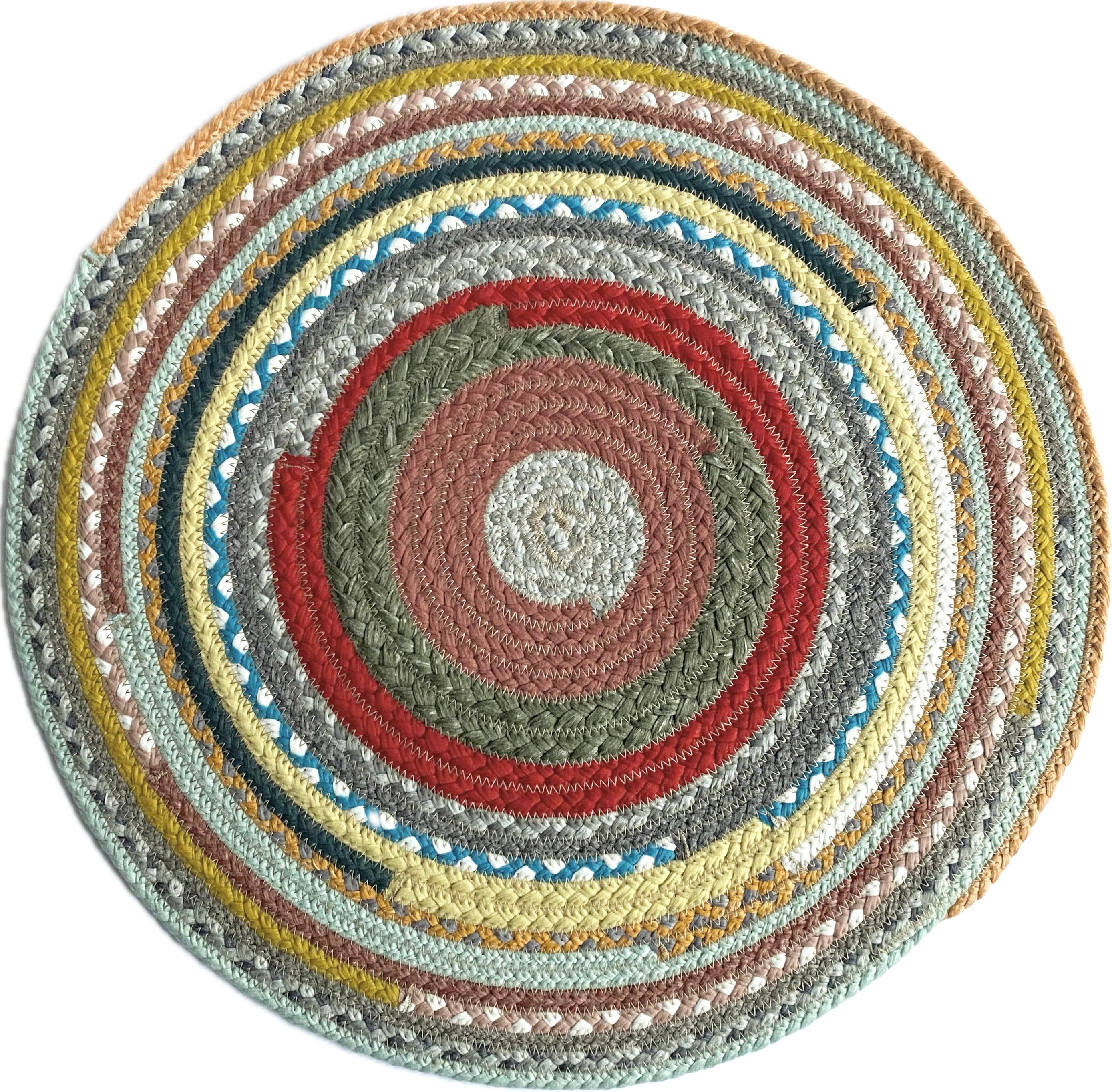 Unikat Patchwork-Tischset upgecycelt