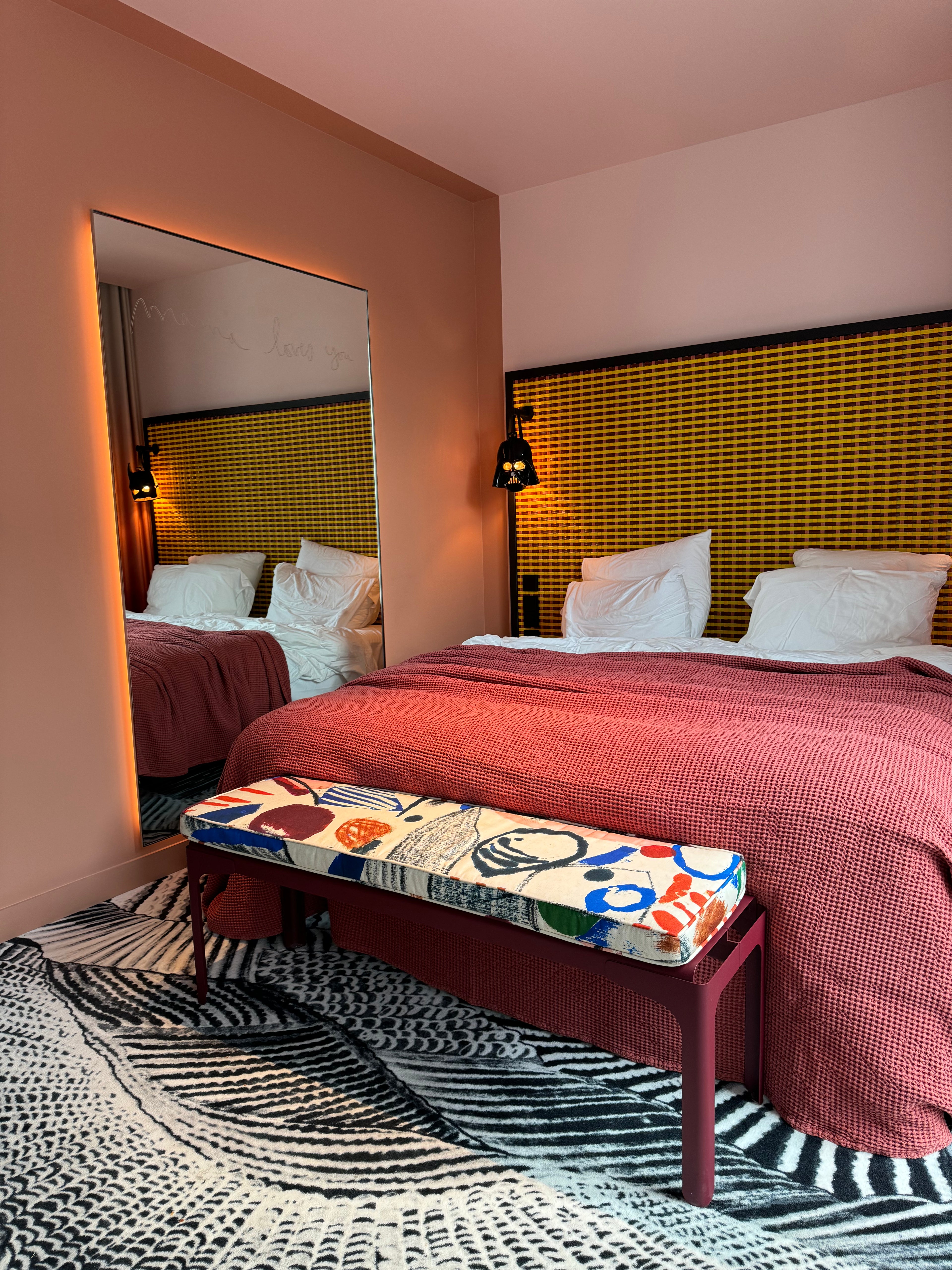 HONEYCOMB Decke - TERRACOTTA