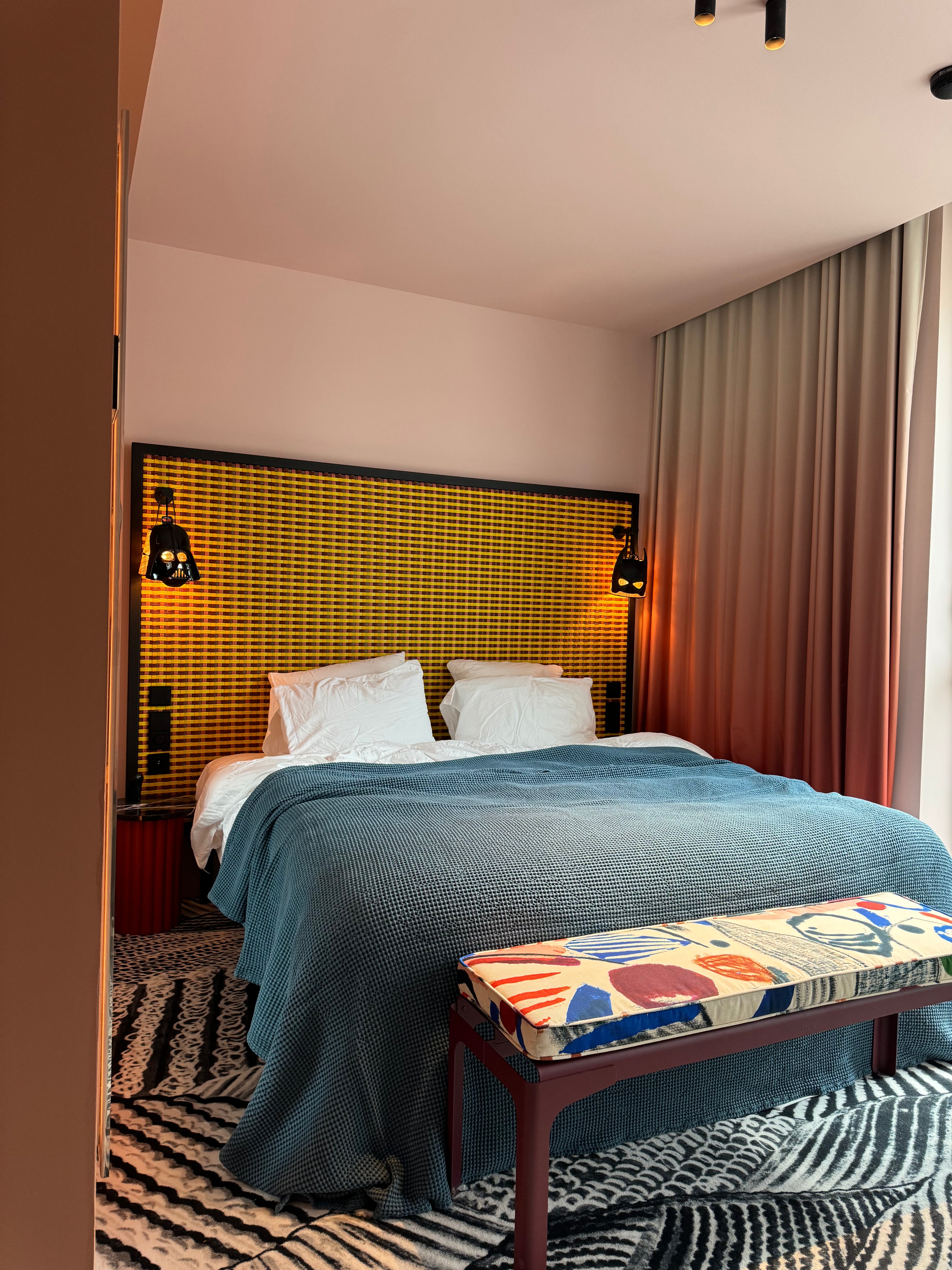 HONEYCOMB Decke - OCEAN BLUE