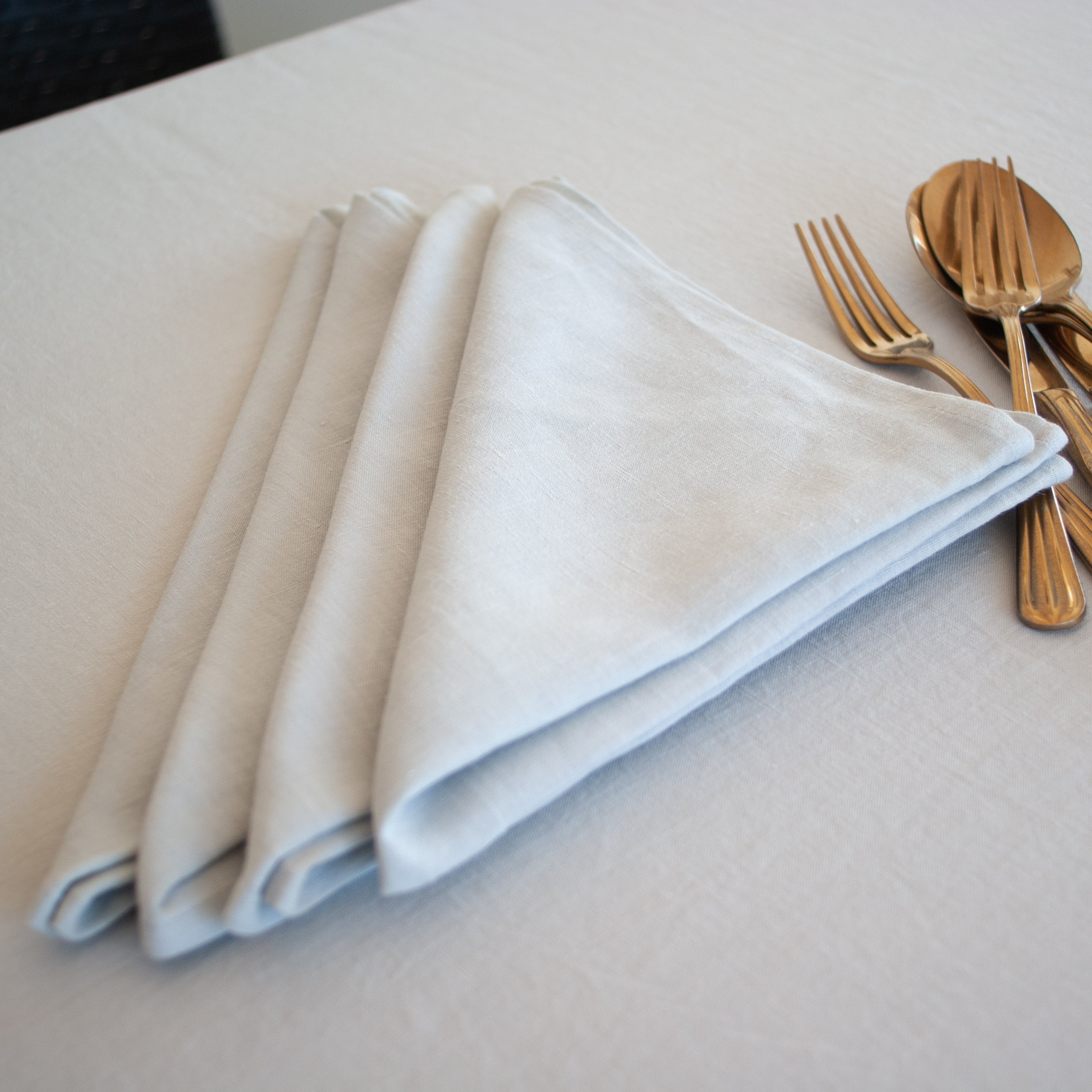 Linen napkin grey - 45x45cm