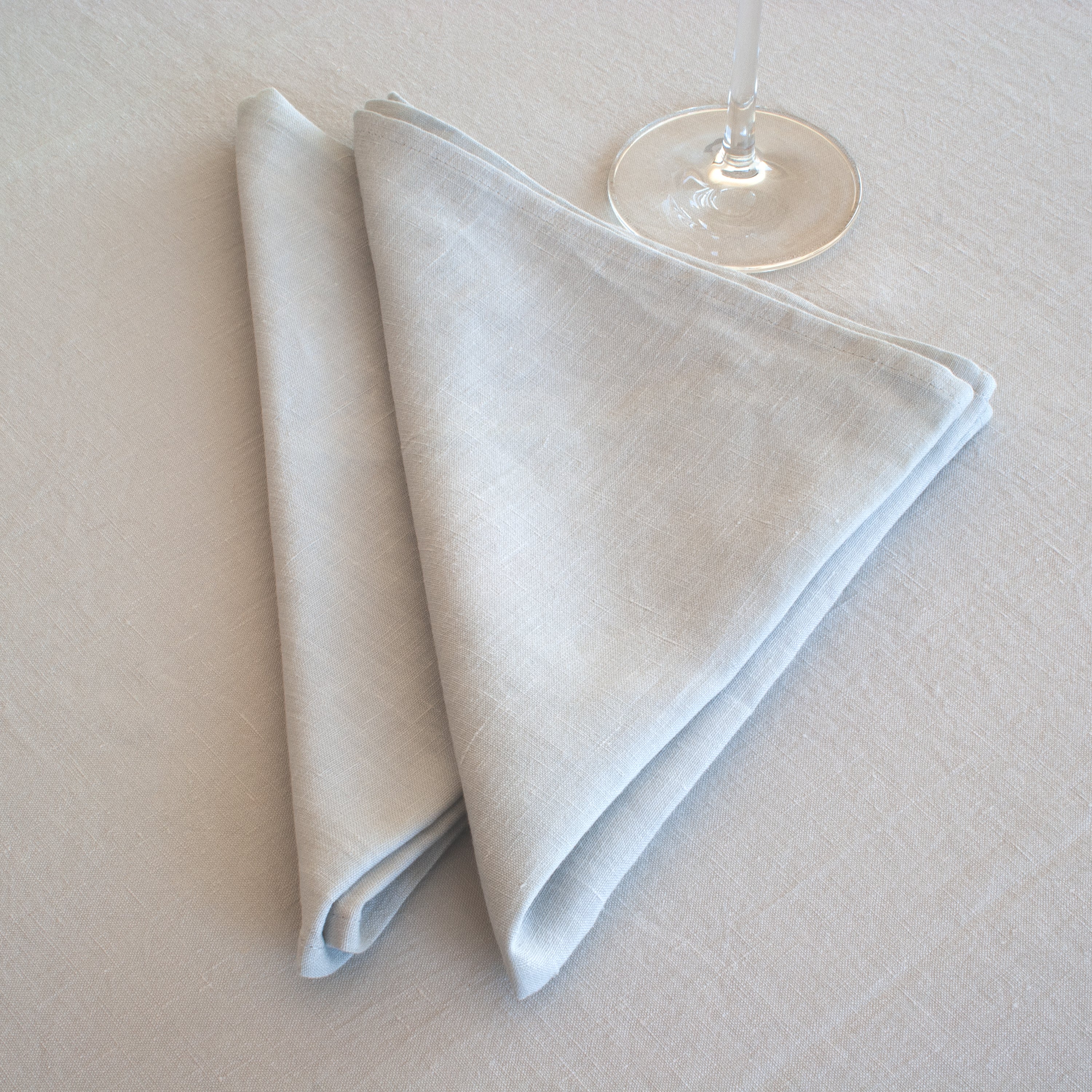 Linen napkin grey - 45x45cm