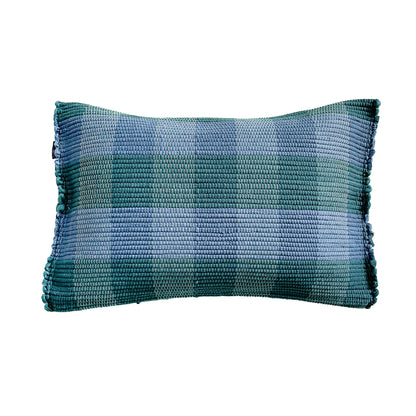 Decorative cushion SINTRA with filling - 35x60cm, green + blue