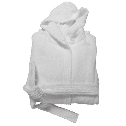 Cotton terry bathrobe