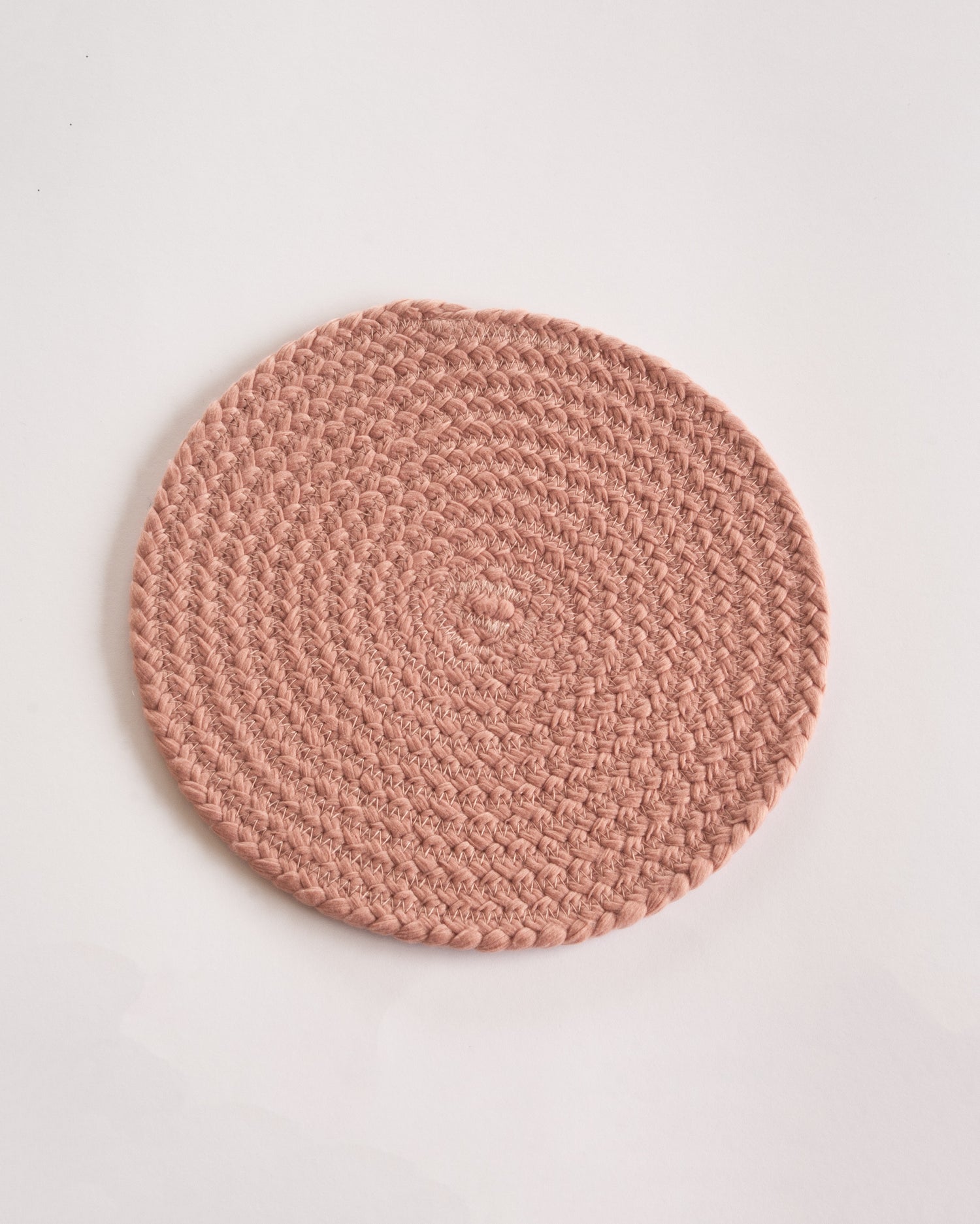 Tischset/Untersetzer, rund, Ø 20cm, upgecycelt