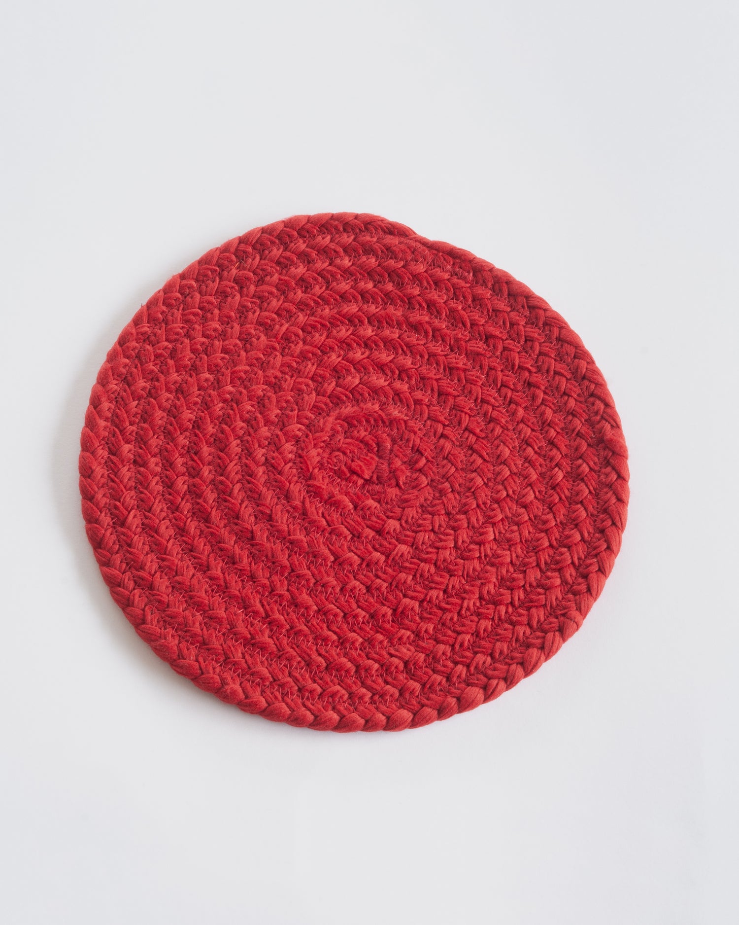 Tischset/Untersetzer, rund, Ø 20cm, upgecycelt