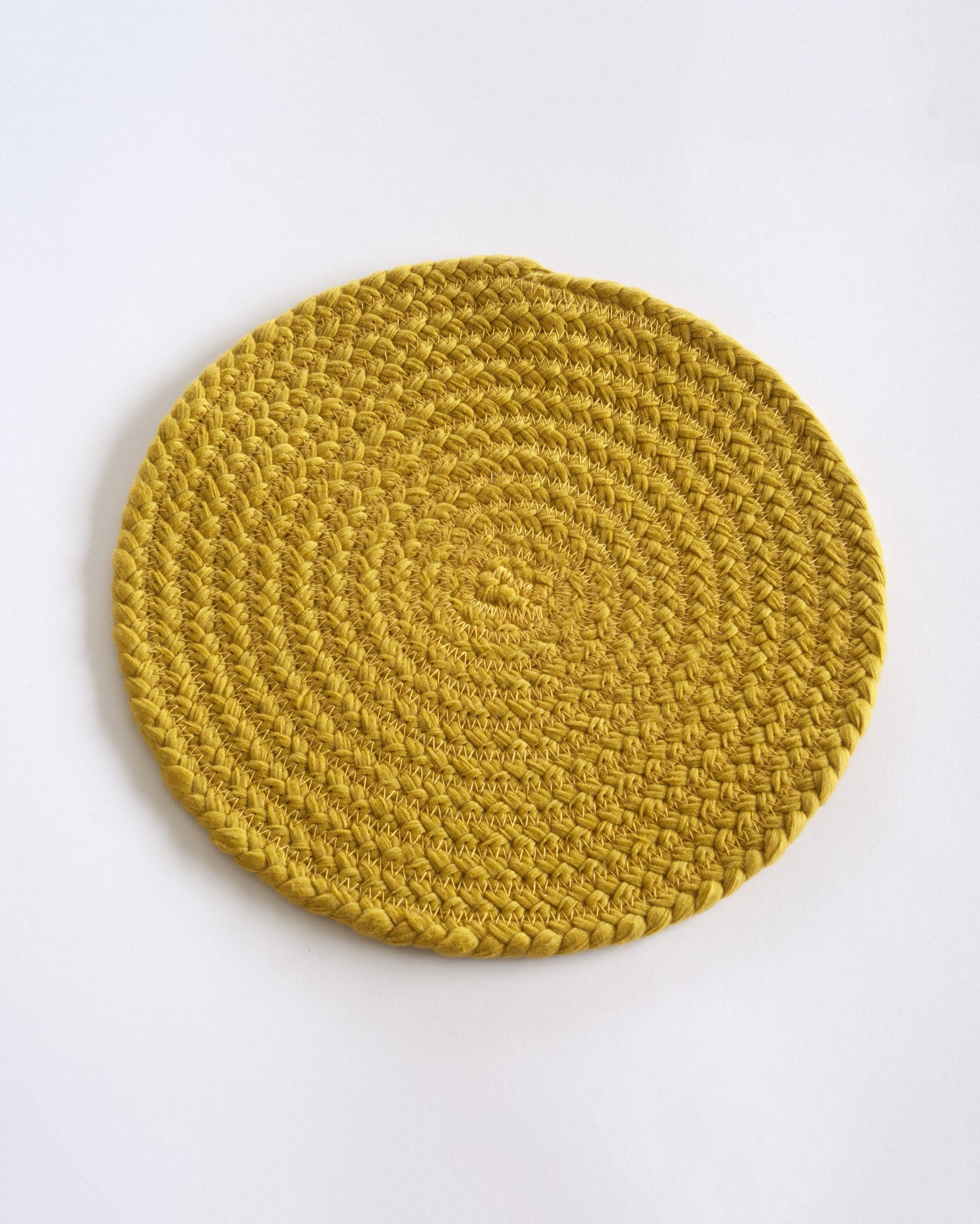 Tischset/Untersetzer, rund, Ø 20cm, upgecycelt