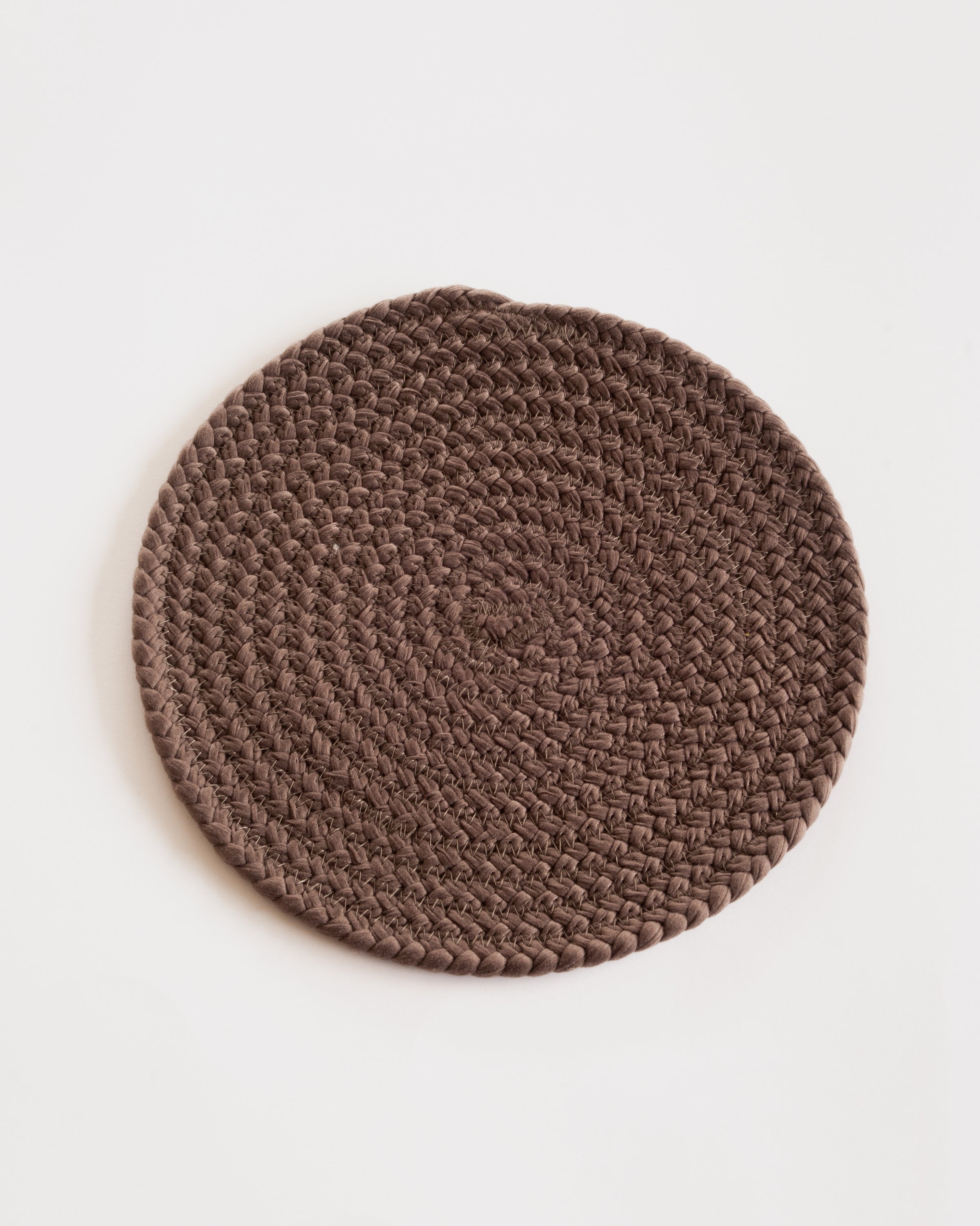 Tischset/Untersetzer, rund, Ø 20cm, upgecycelt