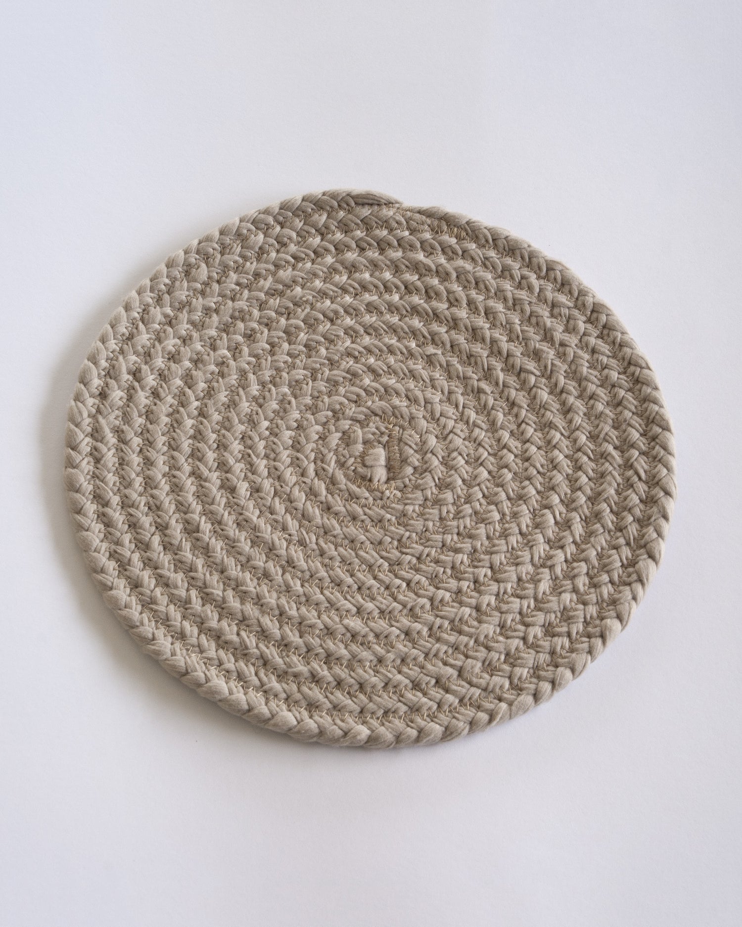Tischset/Untersetzer, rund, Ø 20cm, upgecycelt