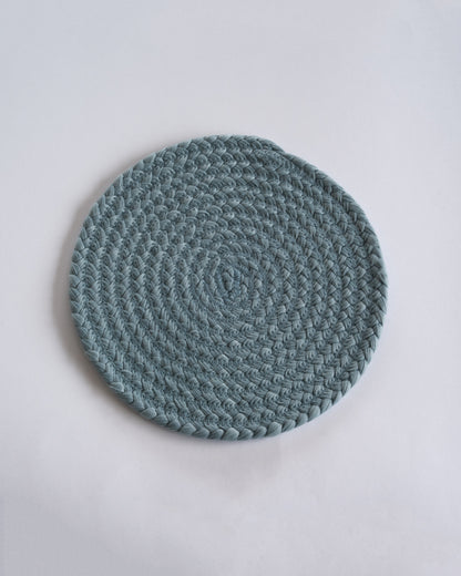 Tischset/Untersetzer, rund, Ø 20cm, upgecycelt