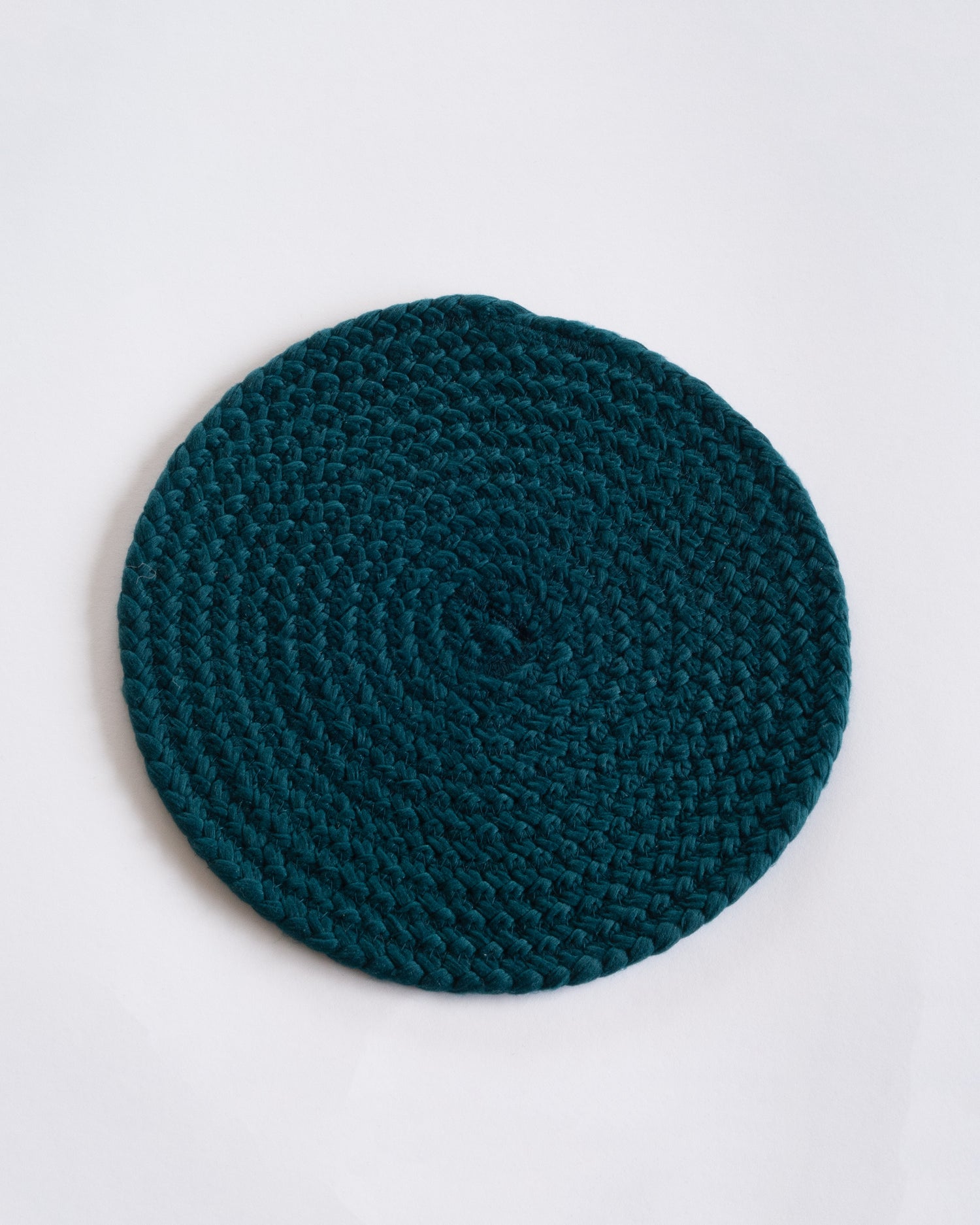 Tischset/Untersetzer, rund, Ø 20cm, upgecycelt