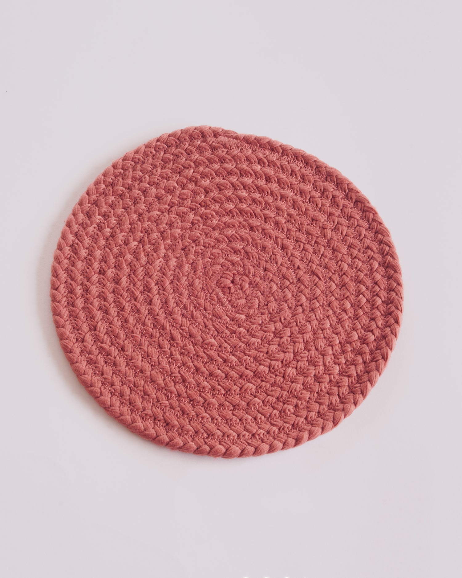 Tischset/Untersetzer, rund, Ø 20cm, upgecycelt