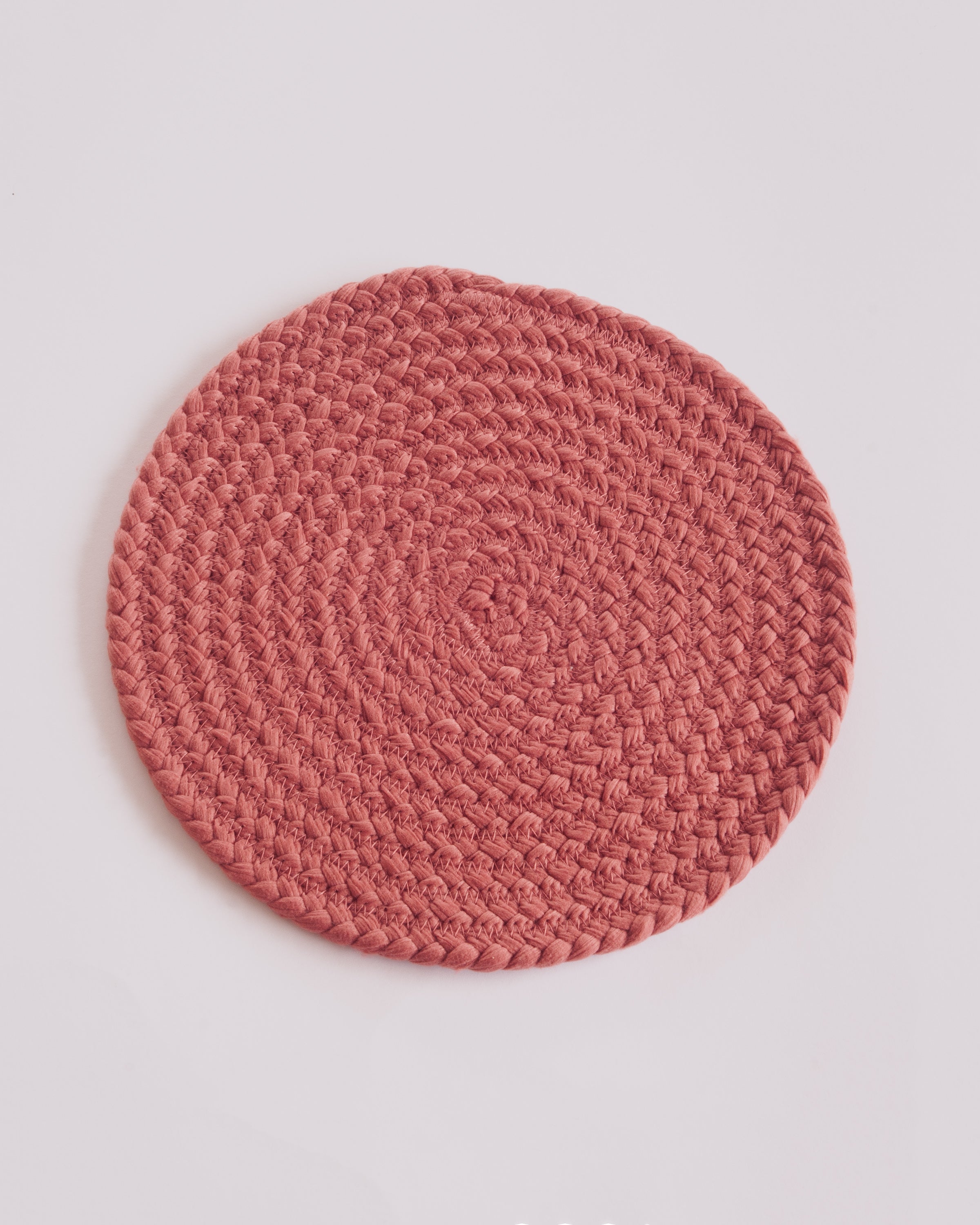 Tischset/Untersetzer, rund, Ø 20cm, upgecycelt