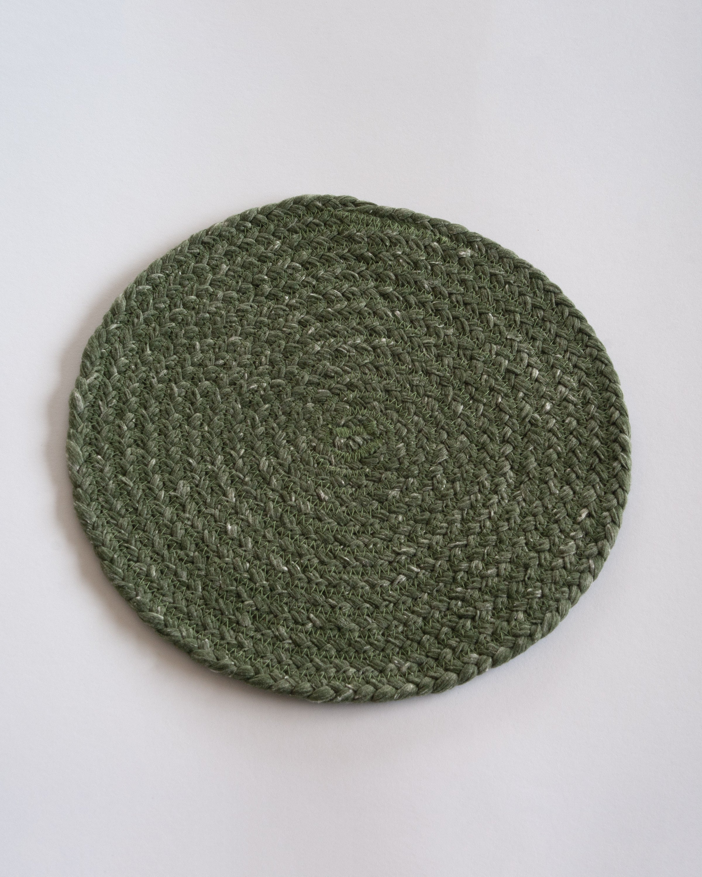 Tischset/Untersetzer, rund, Ø 20cm, upgecycelt