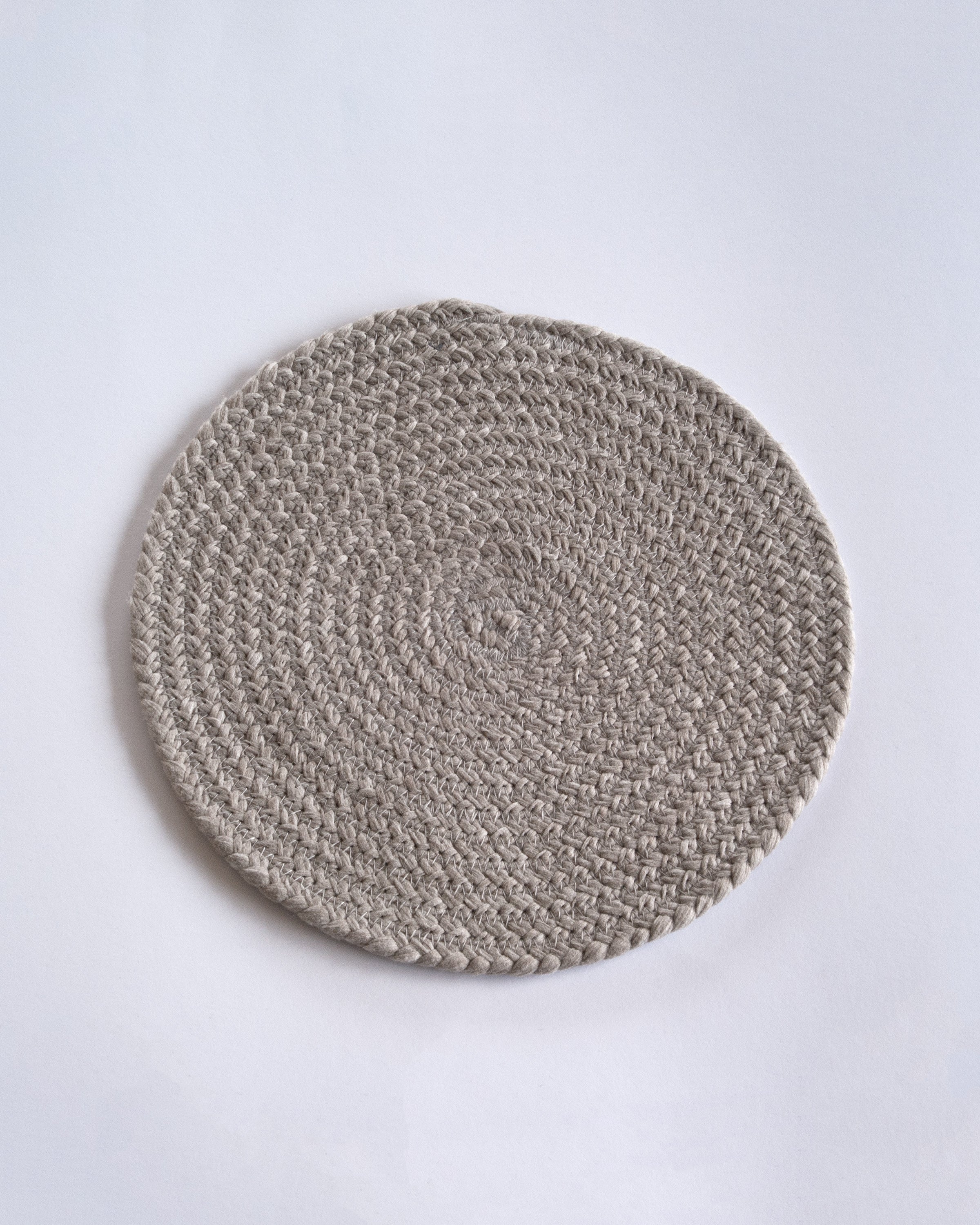 Tischset/Untersetzer, rund, Ø 20cm, upgecycelt