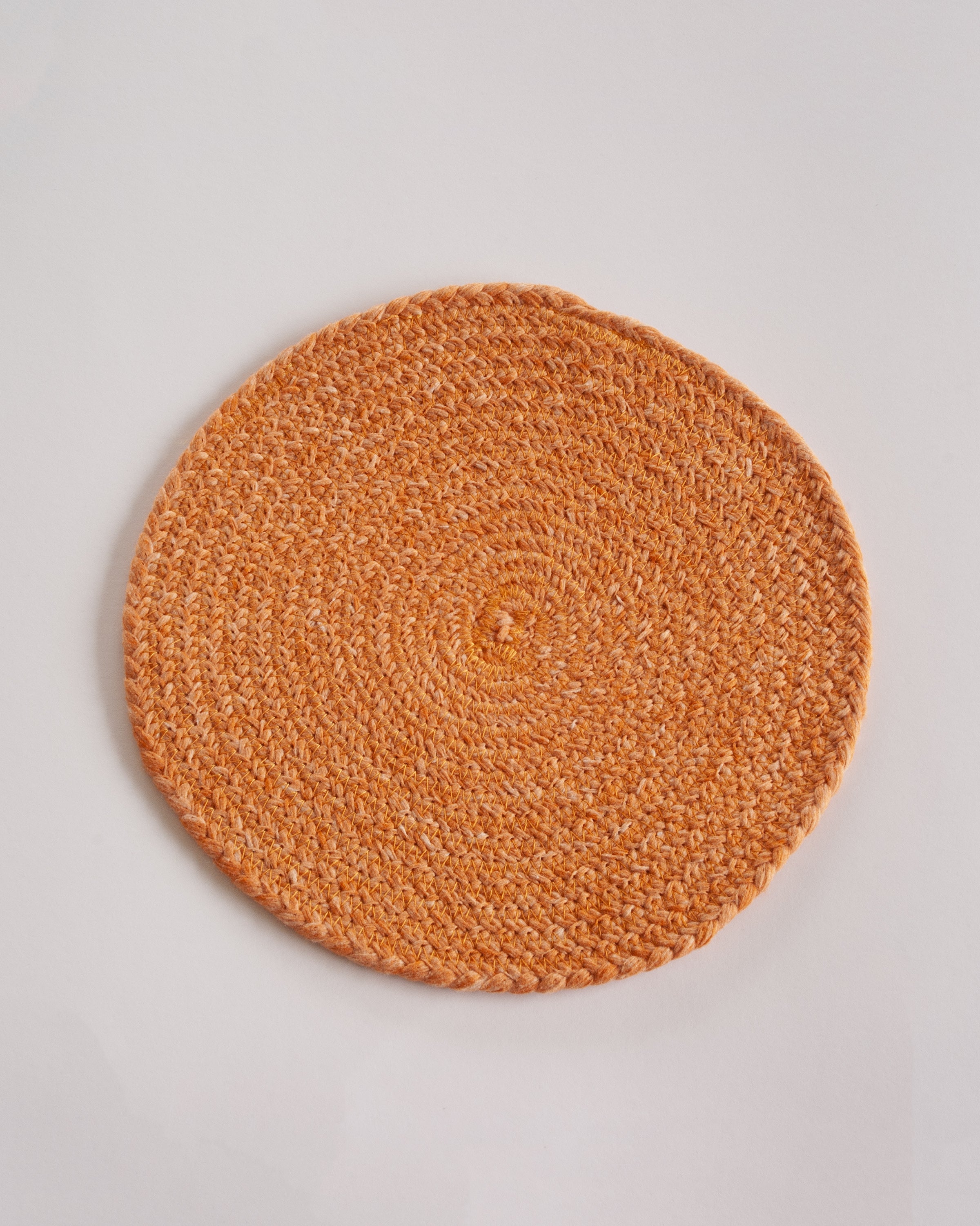 Tischset/Untersetzer, rund, Ø 20cm, upgecycelt
