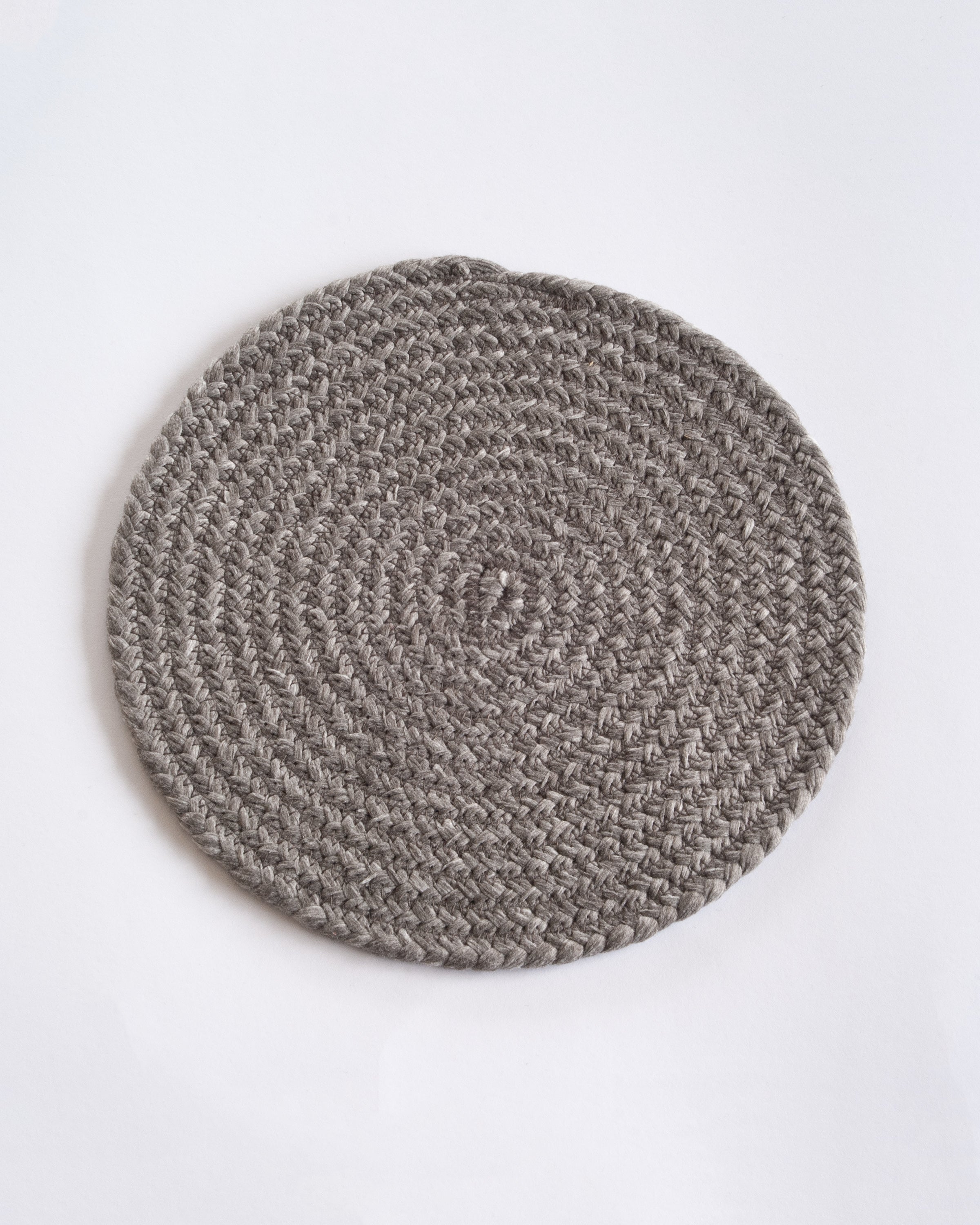 Tischset/Untersetzer, rund, Ø 20cm, upgecycelt