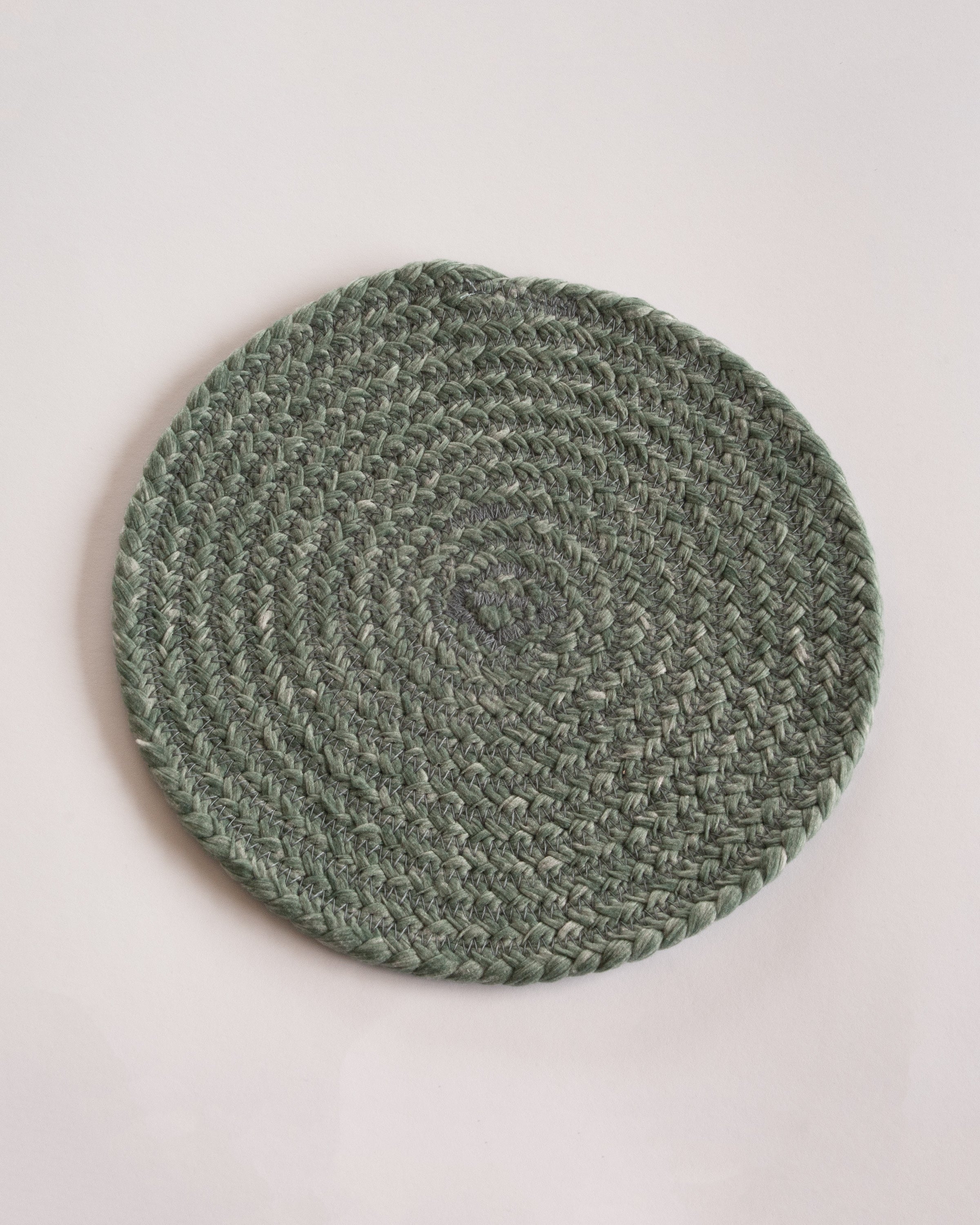Tischset/Untersetzer, rund, Ø 20cm, upgecycelt