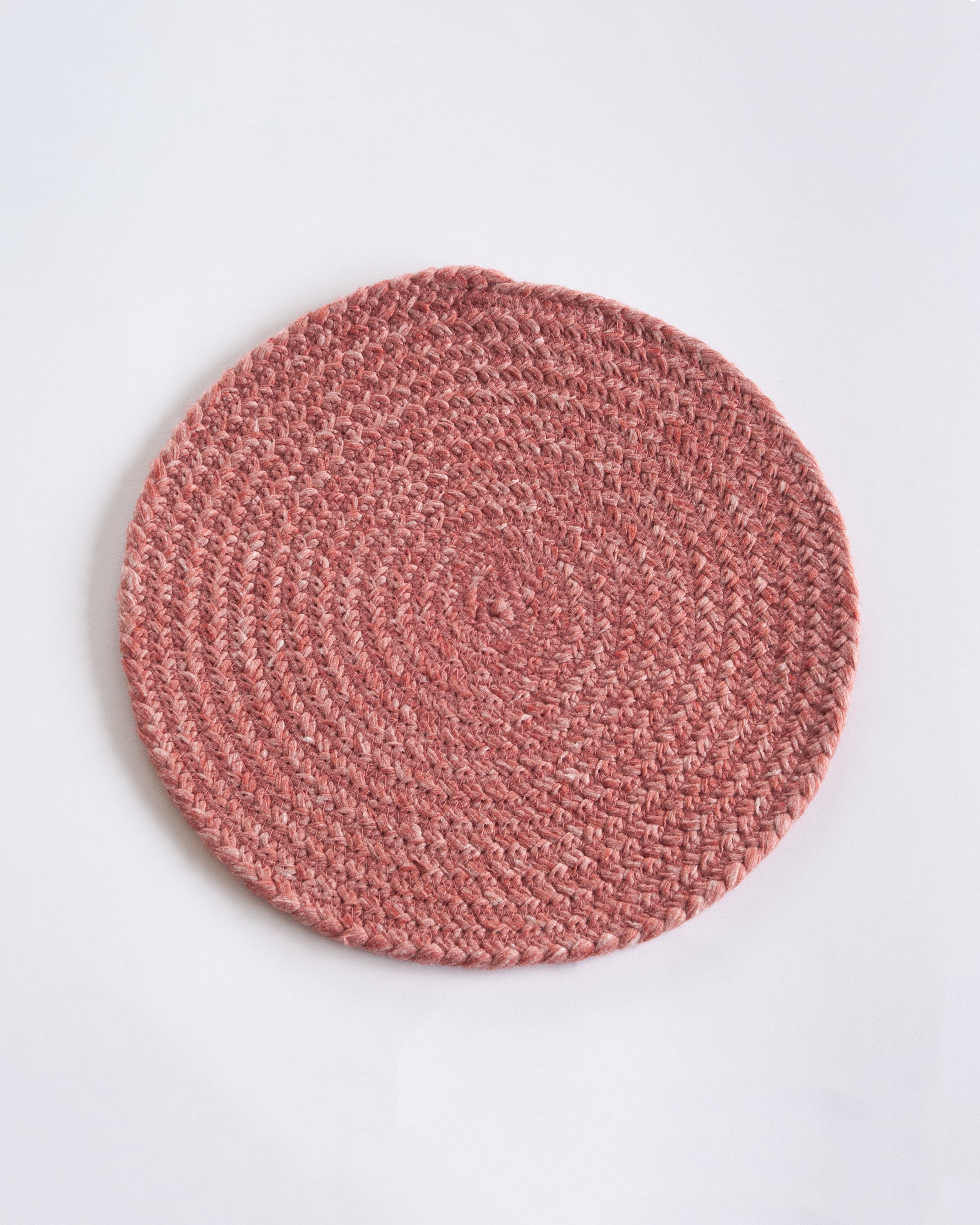 Tischset/Untersetzer, rund, Ø 20cm, upgecycelt