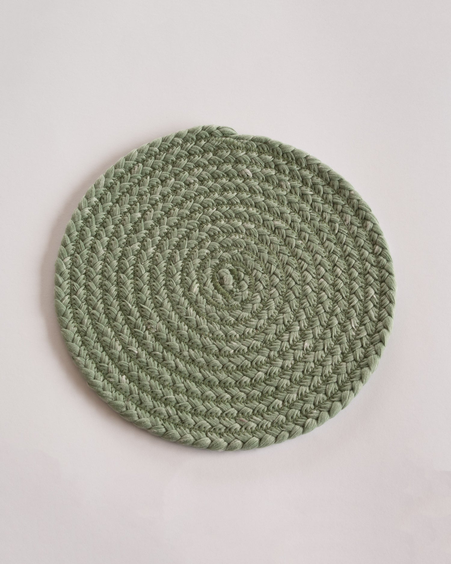 Tischset/Untersetzer, rund, Ø 20cm, upgecycelt