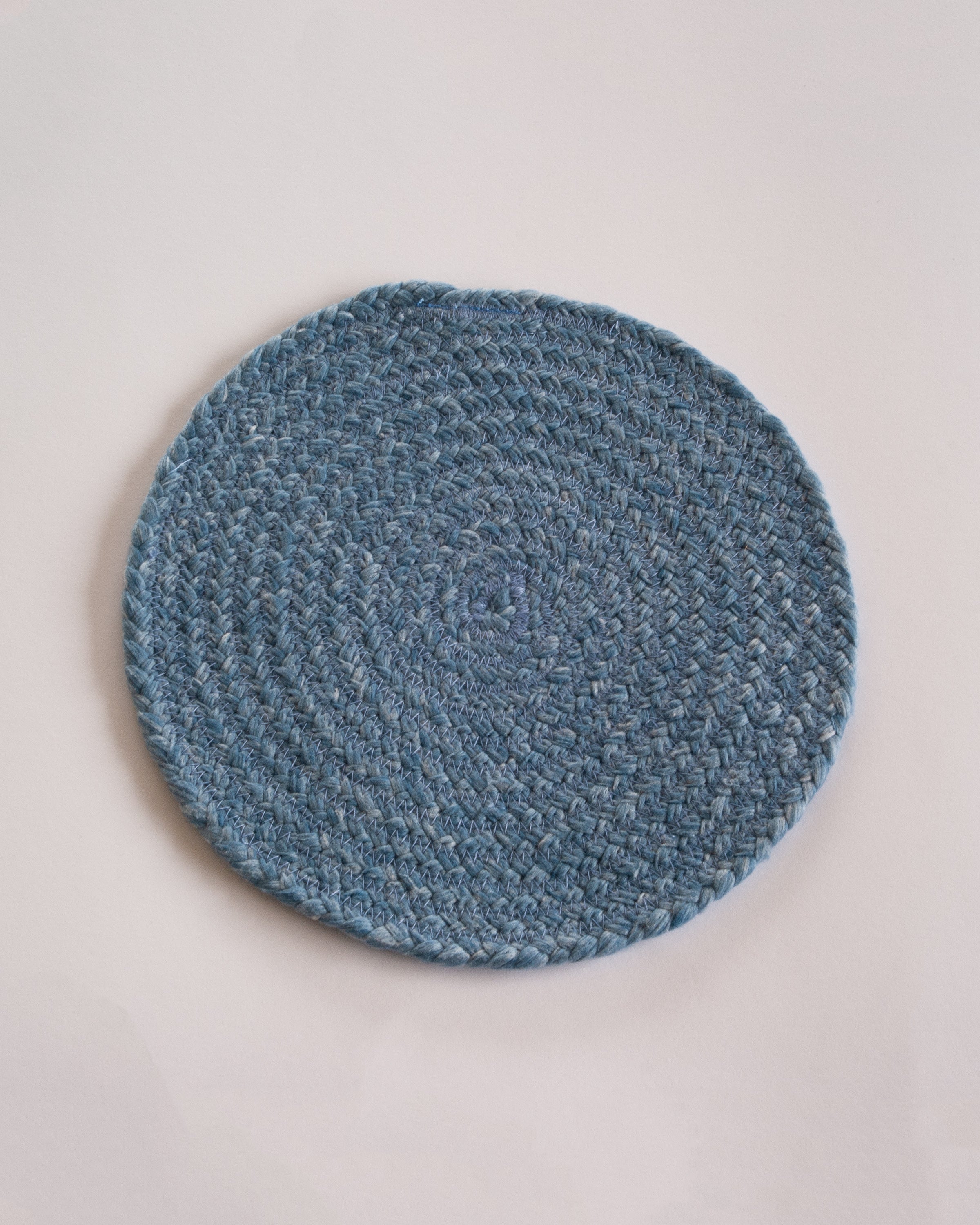 Tischset/Untersetzer, rund, Ø 20cm, upgecycelt