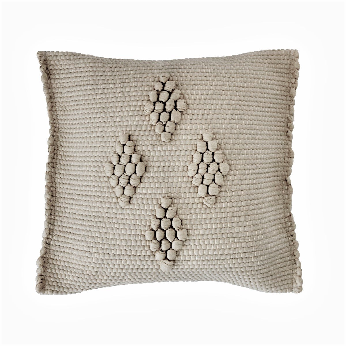 Decorative cushion AMONDE with filling - 40x40cm, camel