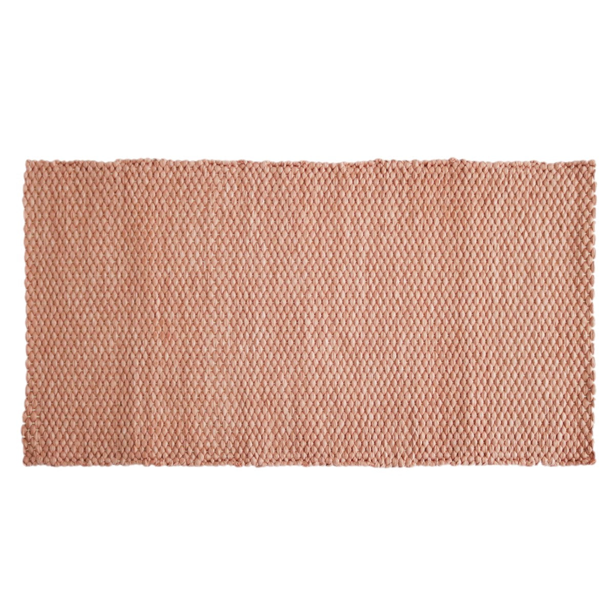 umweltfreundlich Handgewebter Teppich pink